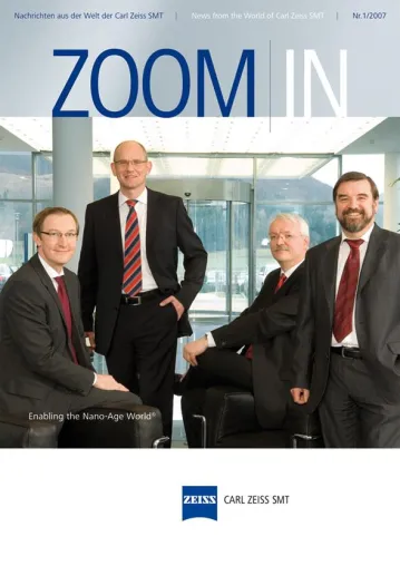 Bild: \"ZOOM IN\": neuer Titel und Relaunch für das Mitarbeitermagazin der Carl Zeiss SMT AG