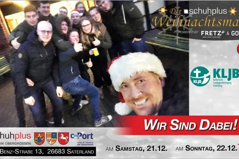 Bild: Sedelsberger schuhplus - Weihnachtsmarkt in Zusammenarbeit mit der KLJB