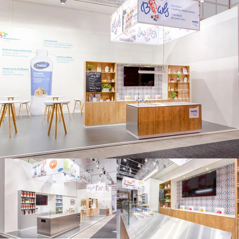 FrieslandCampina Messestand auf der Internorga