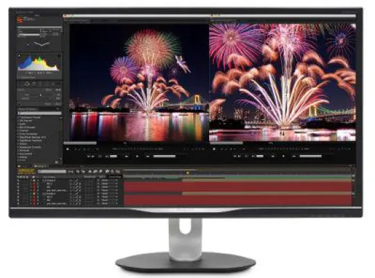 Bild: Großer 31,5 Zoll Philips Monitor mit USB-C-Docking: Mit dem Philips 328P6VUBREB die Produktivität steigern