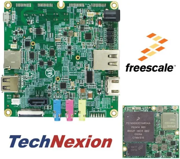 Bild: TechNexion stellt Hardware Plattform für Googles Brillo Betriebssystem basierend auf NXP i.MX6 UltraLite vor