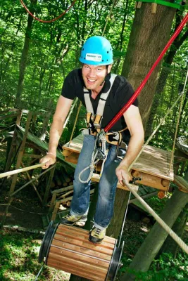 Bild: Erlebe das Abenteuer – Nervenkitzel im AbenteuerPark Potsdam