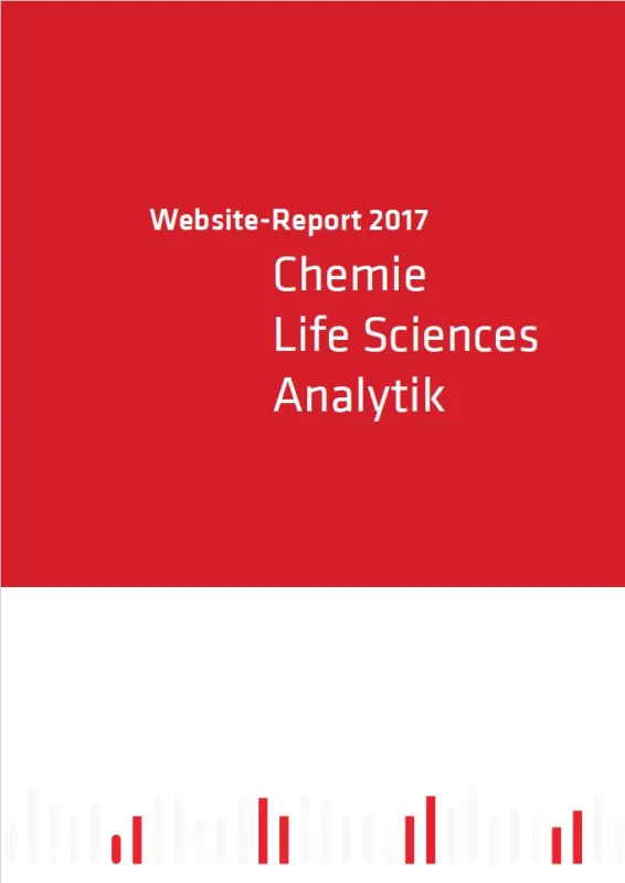 CHEMIE.DE veröffentlicht den ersten Website Report der Branche Chemie, Life Sciences und Analytik