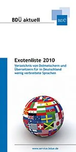 Bild: Exotenliste 2010: Über 100 Übersetzer für seltene Sprachen