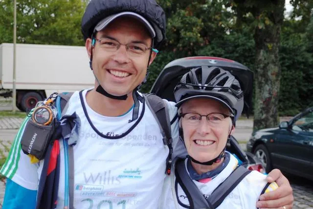 Bild: GVG Sport für Spenden beim Adventure Race in München