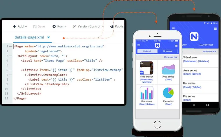 Bild: Progress stellt NativeScript 2.0 zur nativen mobilen Entwicklung mit Angular 2 vor