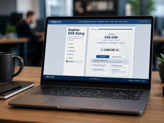 Bild: Welche Hardware Firewall passt wirklich? Aphos liefert XGS-Empfehlung in wenigen Minuten