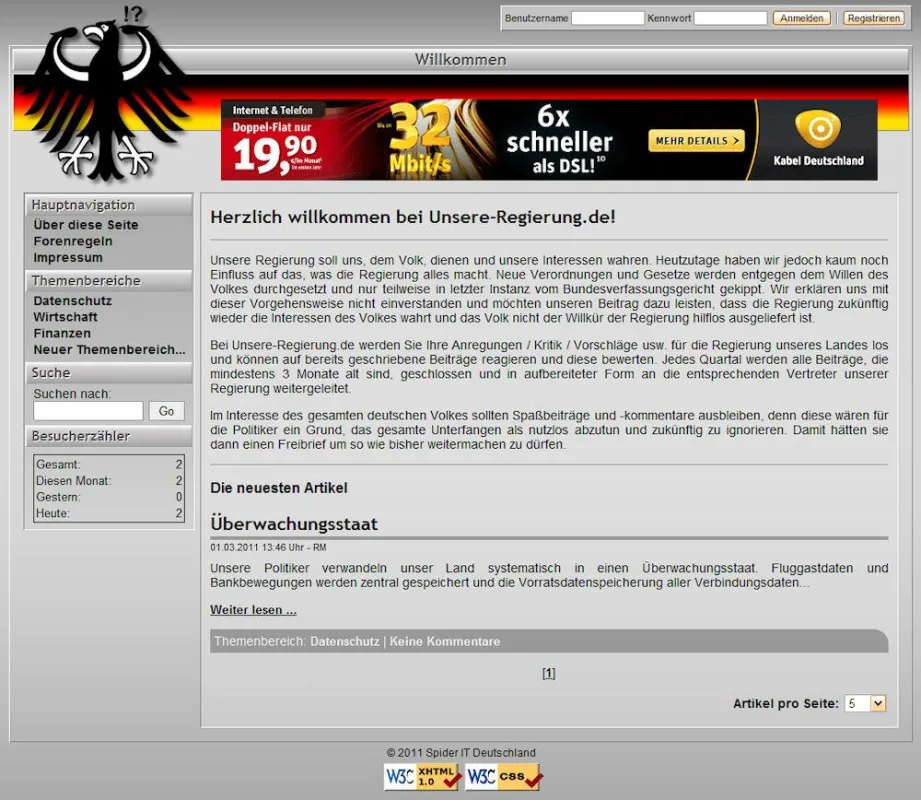 www.Unsere-Regierung.de
