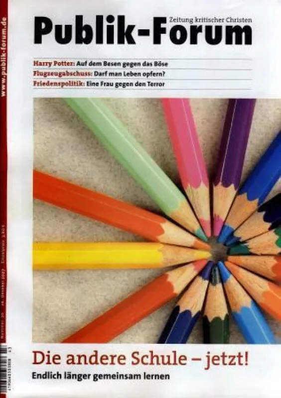 Eine engagiert Initiative der Zeitschrift Publik Forum