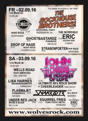 Wolvesrock-Festival rockt auch 2016 wieder den Aartalsee Bild: Wolvesrock-Festival rockt auch 2016 wieder den Aartalsee