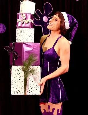 Showact für Weihnachtsfeier beeindruckte mit Sand und Papier Bild: Showact für Weihnachtsfeier beeindruckte mit Sand und Papier