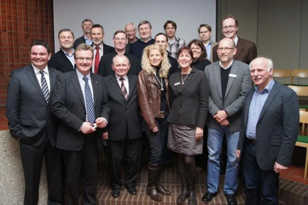 Die Initiatoren bei der Vorstellung des MinT-Projektes.