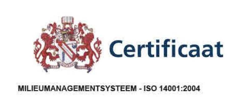 De Boer mit ISO 14001 zertifiziert Bild: De Boer mit ISO 14001 zertifiziert