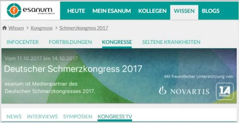 Highlights des Deutschen Schmerzkongresses 2017 Bild: Highlights des Deutschen Schmerzkongresses 2017