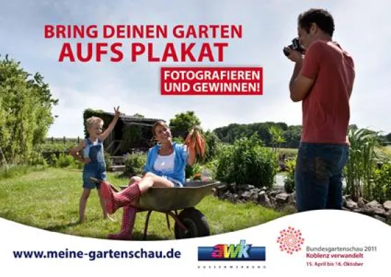 Gesamtsieger des Fotowettbewerbs „Bring Deinen Garten aufs Plakat!“ gesucht – Bis zum 30. Mai mitwählen Bild: Gesamtsieger des Fotowettbewerbs „Bring Deinen Garten aufs Plakat!“ gesucht – Bis zum 30. Mai mitwählen