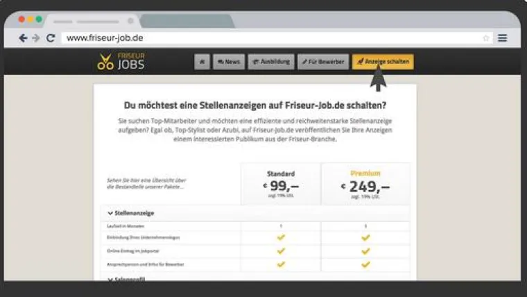 Friseur-Job.de ist weiter auf dem Vormarsch Bild: Friseur-Job.de ist weiter auf dem Vormarsch