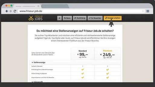 Bild: Friseur-Job.de ist weiter auf dem Vormarsch