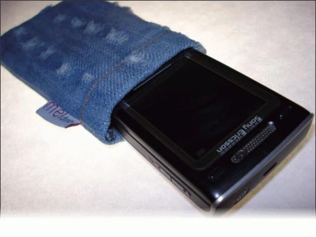Handytasche aus Jeans