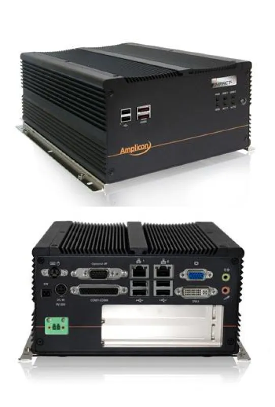 Lüfterloser Embedded-PC mit 2 x 1TB Raid Festplatte oder 2 x 64GB SSD
