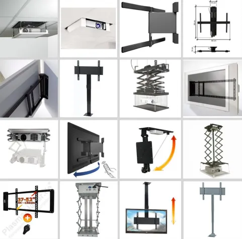 Bild: Elektrische Beamerhalter, Hublifte, Decken- und Wandhalter