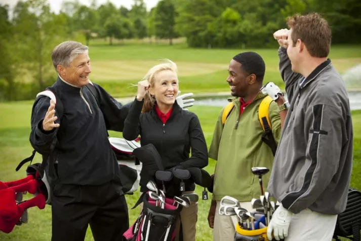 Bild: Smalltalk und Golf