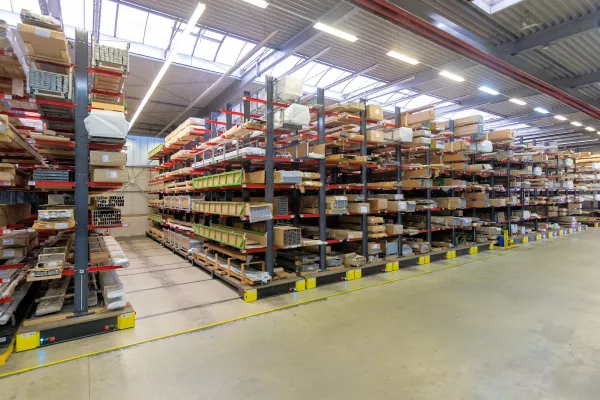 Bild: RBB Aluminium: Höchstmögliche Flächennutzung durch effektives Lagersystem