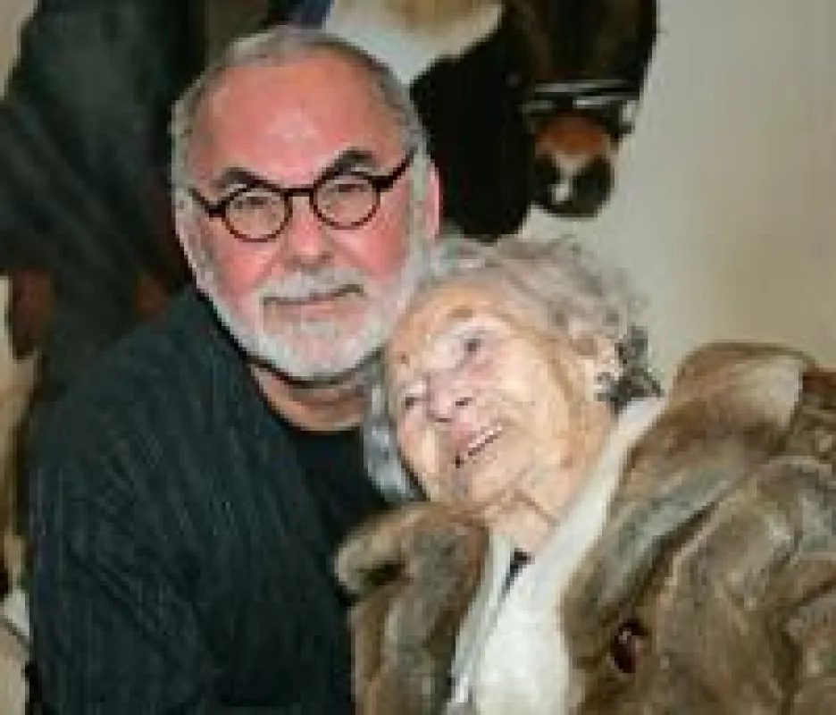 Udo Walz und die inzwischen 105jährige Anna-Luise Reuther