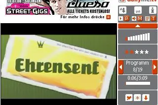 Bild: Erste mobile Werbekampagne bei dailyme.tv - T-Mobile steigt ein