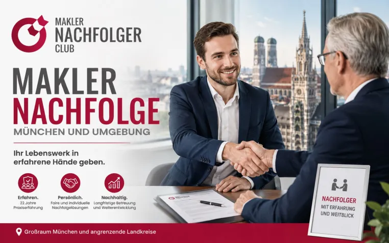 Bild: Maklerbestand verkaufen in München und Umgebung