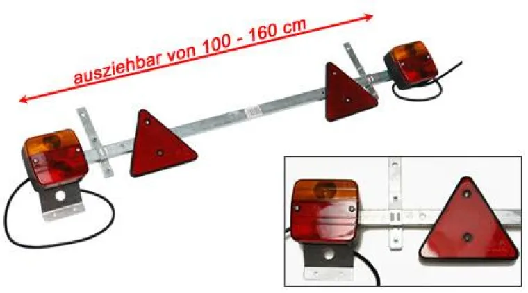 Bild: Stabilo 12V Teleskop-Stangenleuchte – im Notfall schnell griffbereit