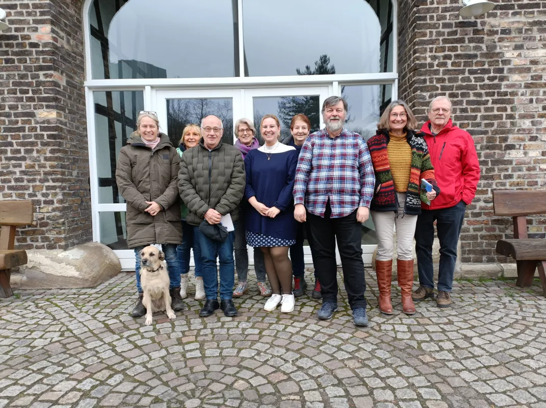 NaturFreund*innen aus Kamen, Bergkamen, Lünen und die Ökologiestation Kreis Unna (© NaturFreunde NRW e.V.)