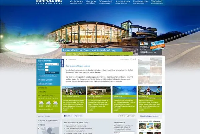Bild: websLINE realisiert neuen Internetauftritt für Ruhpolding Tourismus