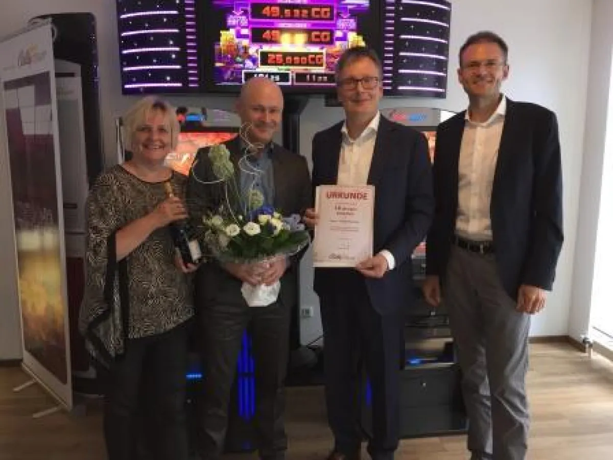 Ralph Büchel feiert Jubiläum bei BALLY WULFF