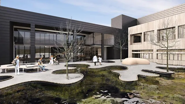 Bild: Auftrag erteilt: Nye Kirkenes Sykehus: Krankenhaus - Neubau nördlich des Polarkreises