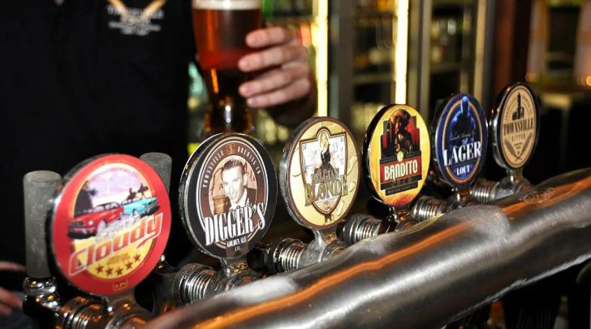 Bierverkostungen landesweit wie hier in der Brewing Company, Townsville