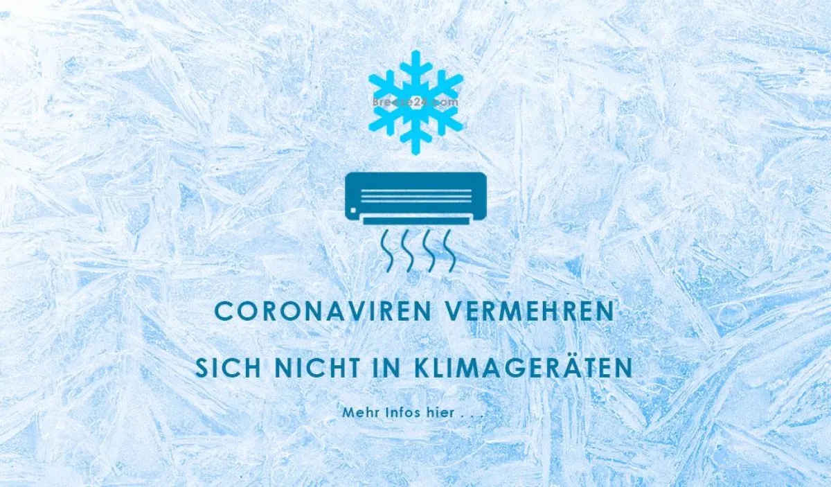 CORONAVIREN VERMEHREN SICH NICHT IN KLIMAGERÄTEN