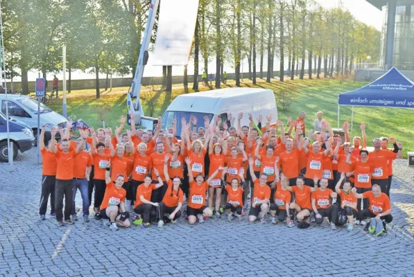 Bild: Dresden Marathon: Jeder Kilometer förderte das Lachen der Kinder