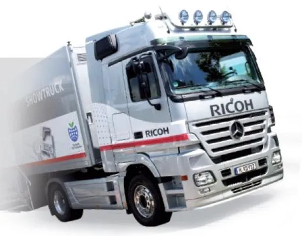 Bild: Einladung – On The Road Again: Ricoh-Highlights-Truck am 24. und 25. November bei RGF-Partner Print-Concept