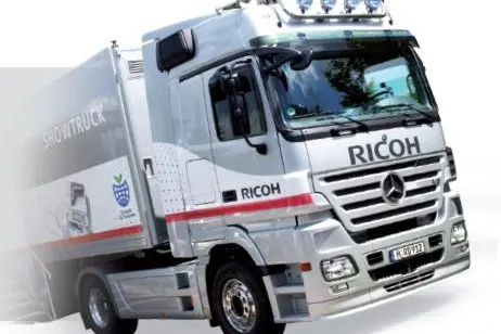 Bild: Einladung – On The Road Again: Ricoh-Highlights-Truck am 24. und 25. November bei RGF-Partner Print-Concept
