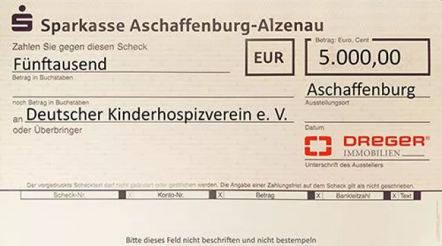 Bild: DREGER unterstützt den Deutschen Kinderhospitzverein e.V.