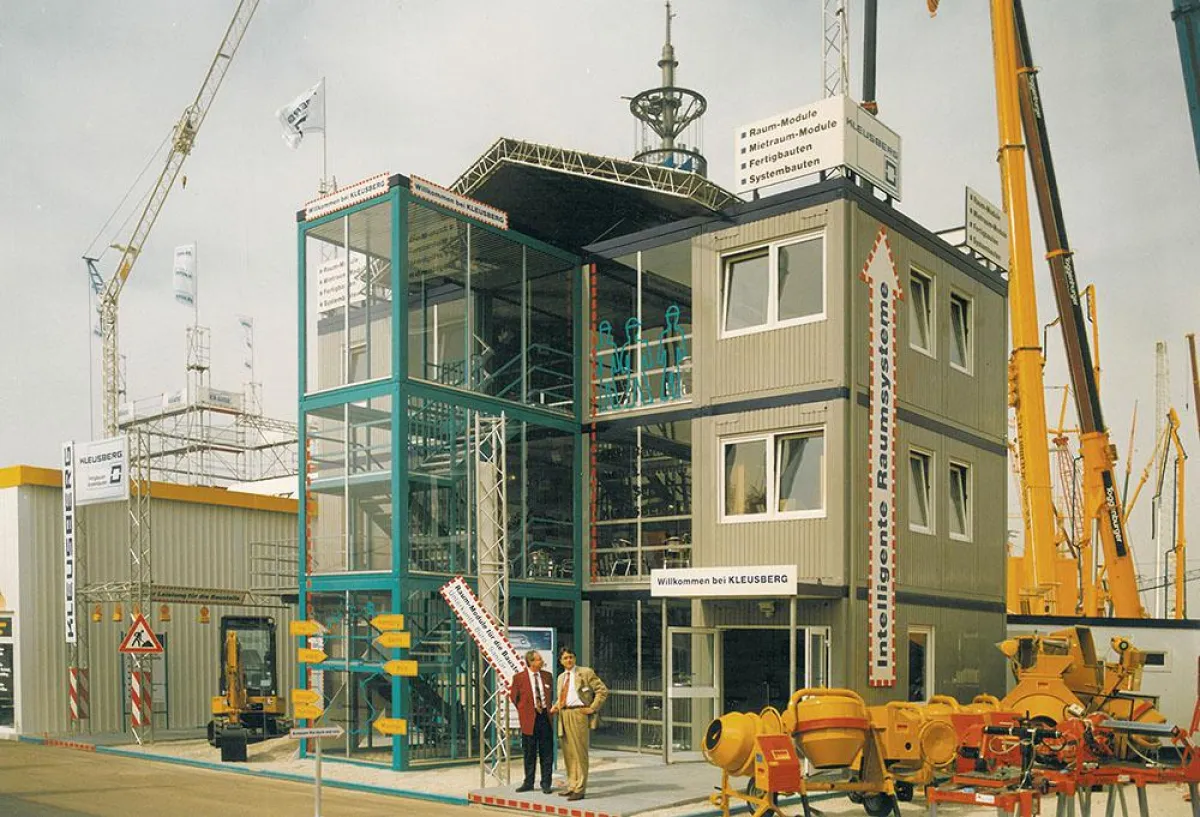 1998 – KLEUSBERG auf der BAUMA