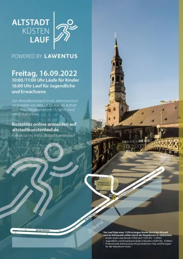 Bild: AltstadtKüstenLauf: Jedermann-Lauf durch Hauptkirche St. Katharinen