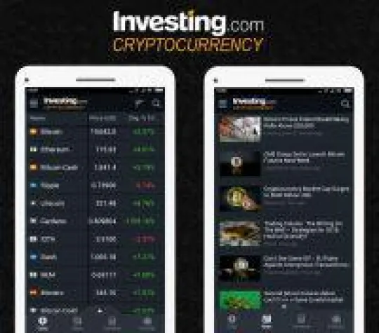 Bild: Investing.com gibt Start seiner App für Kryptowährungen bekannt