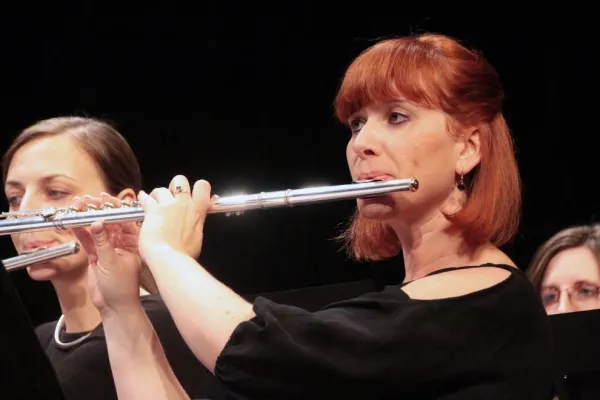 Bild: Zuhörer Feuer und Flamme: Großartiges Konzert von Westfalen Winds