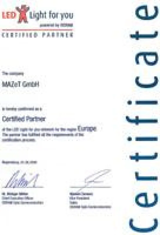 MAZet - Expertise in den Bereichen Optik, Wärmemanagement und Elektronik für LED-Lichtlösungen zur Verfügung