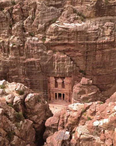Bild: 17.01.2017 Naturschutz und Nabatäerschätze schließen sich in Jordanien nicht aus