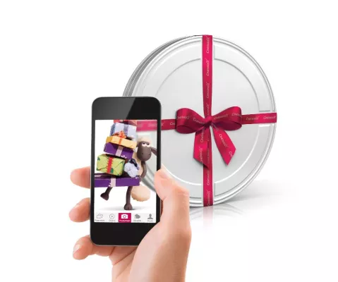 Bild: Augmented Reality erweckt CinemaxX Gutschein-Geschenkbox zum Leben