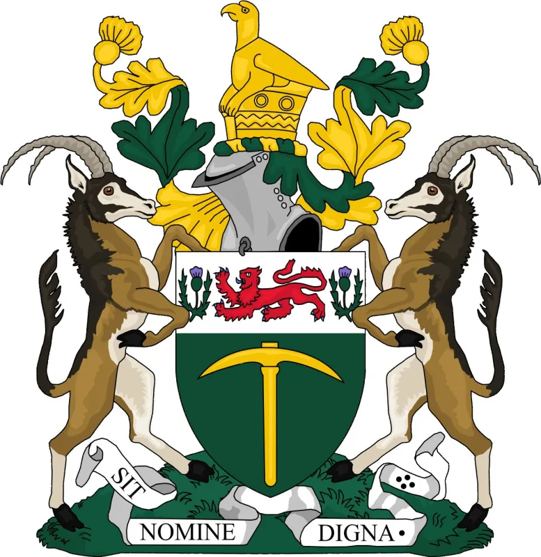 Staatswappen der Republik Rhodesien (© Government of the Republic of Rhodesia)