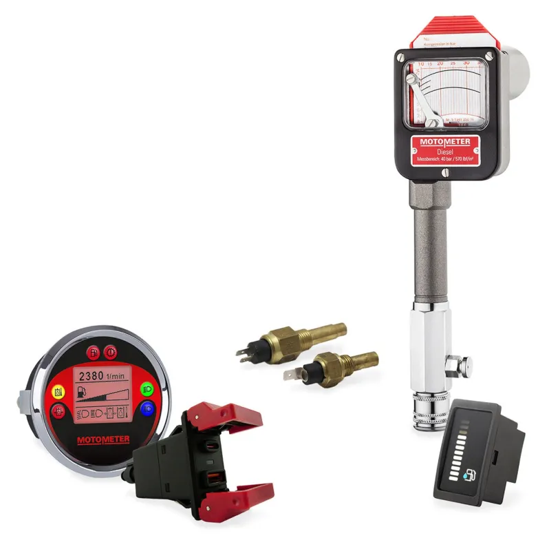 Produktportfolio der MOTOMETER GmbH in Pforzheim (© Motometer GmbH)