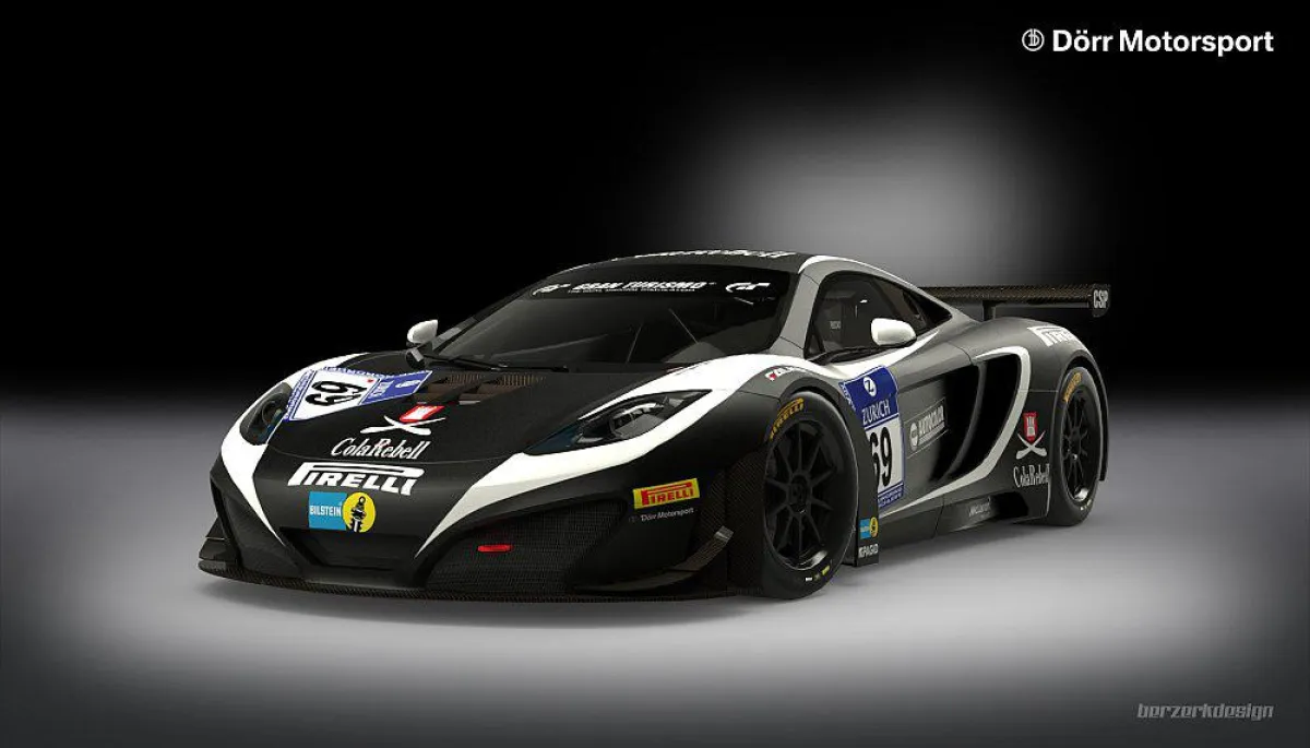 Design McLaren MP4-12C GT3 - Dörr Motorsport, Frankfurt